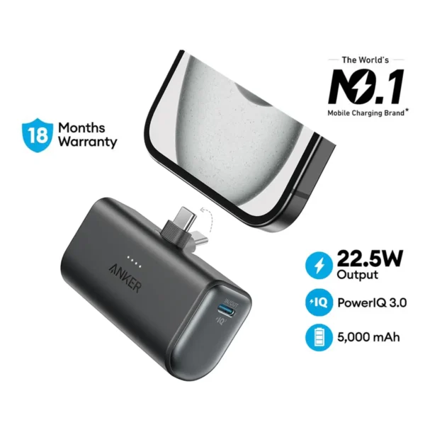 2 anker nano power bank 22.5w built in usb c connector a1653h11 1749024374