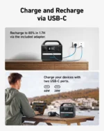 4 anker 522 portable power station 299wh 300w black a1721311 1 1727875933