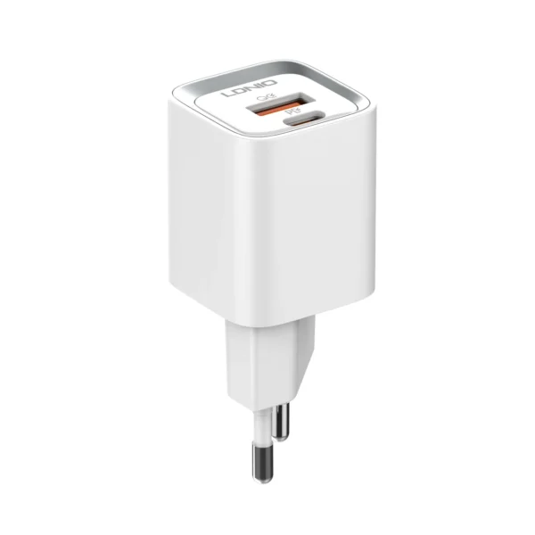 Ldnio a2318c 20w fast charging dual port usb c power adapter