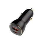 Ldnio c103 60w super fast charging dual usb ports full protocol car chargers (2)