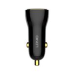 Ldnio c103 60w super fast charging dual usb ports full protocol car chargers (3)