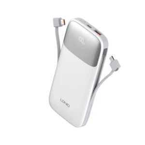 Ldnio pq19 10000mah power bank quick charge with multiple outputs portable power bank