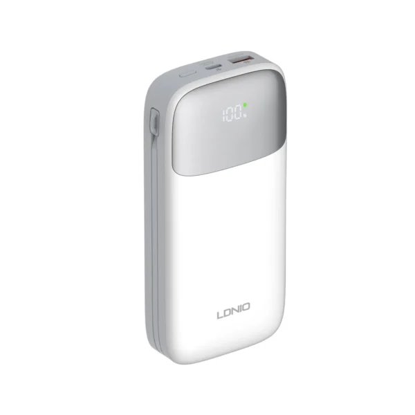Ldnio pq20 20000mah power bank with type c lightning (1)