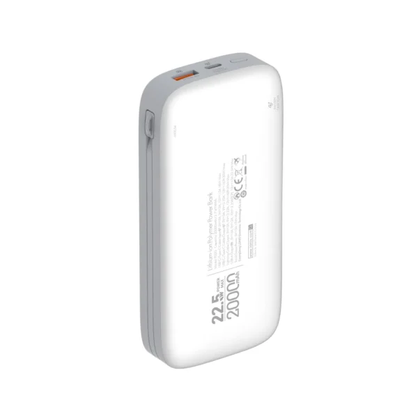 Ldnio pq20 20000mah power bank with type c lightning (2)