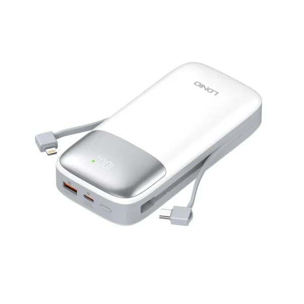 Ldnio pq20 20000mah power bank with type c lightning (4)