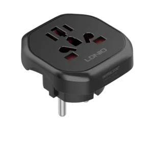 Ldnio z7 smart 2500w international power adapter universal electrical socket converter with voltage regulation power extension strip adapter (3)