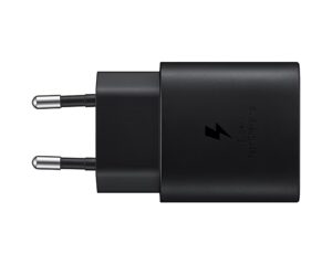 Eg wall charger for super fast charging 25w ep ta800xbegww frontblack 307910365