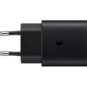 Eg wall charger for super fast charging 25w ep ta800xbegww frontblack 307910365