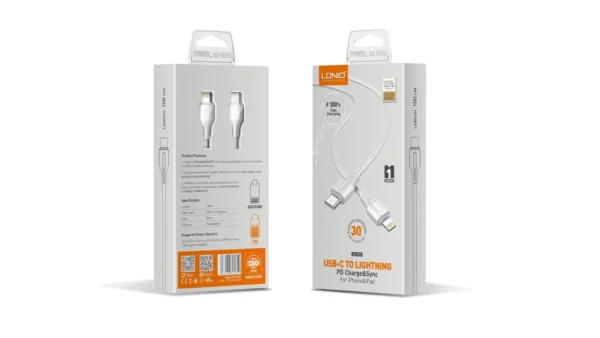 Ldnio lc121 i usb c charger cable for fast charging (1)