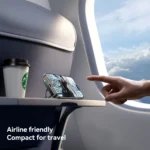 باور بانك Joyroom JR-PBM12 مغناطيسي لاسلكي بسعة 10000 مللي أمبير وشحن سريع 22.5 وات مع حامل حلقي مدمج – أسود - الصورة 7