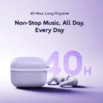 ⁦اورايمو SpaceBuds Lite سماعة أذن لاسلكية, أسود, OTW-324⁩ - الصورة ⁦2⁩